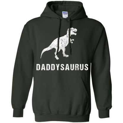 Dad T-shirt Daddysaurus Forest Green
