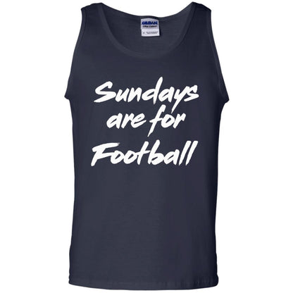 Football Lover T-shirt Sundays Are For Football Navy