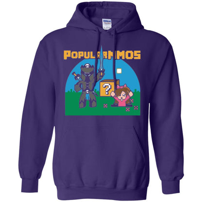 Gaming T-shirt Popularmmos Purple