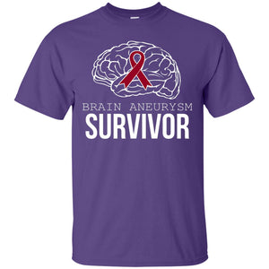 Brain Aneurysm Survivor T-shirt