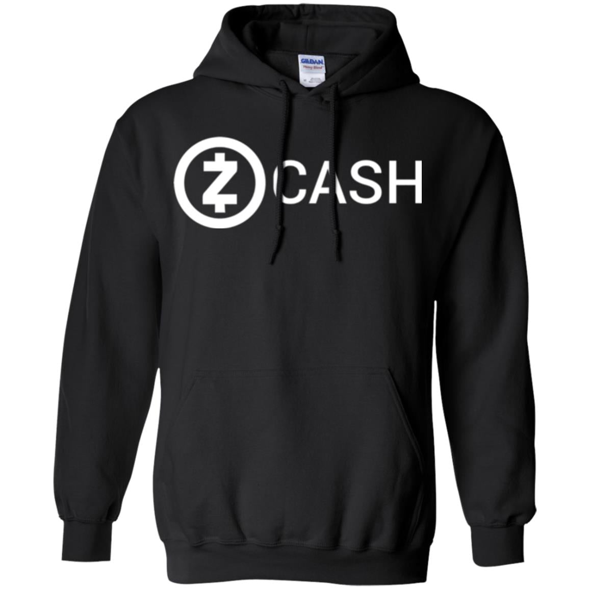 Cryptocurrency Zec Logo T-shirt Zcash Black