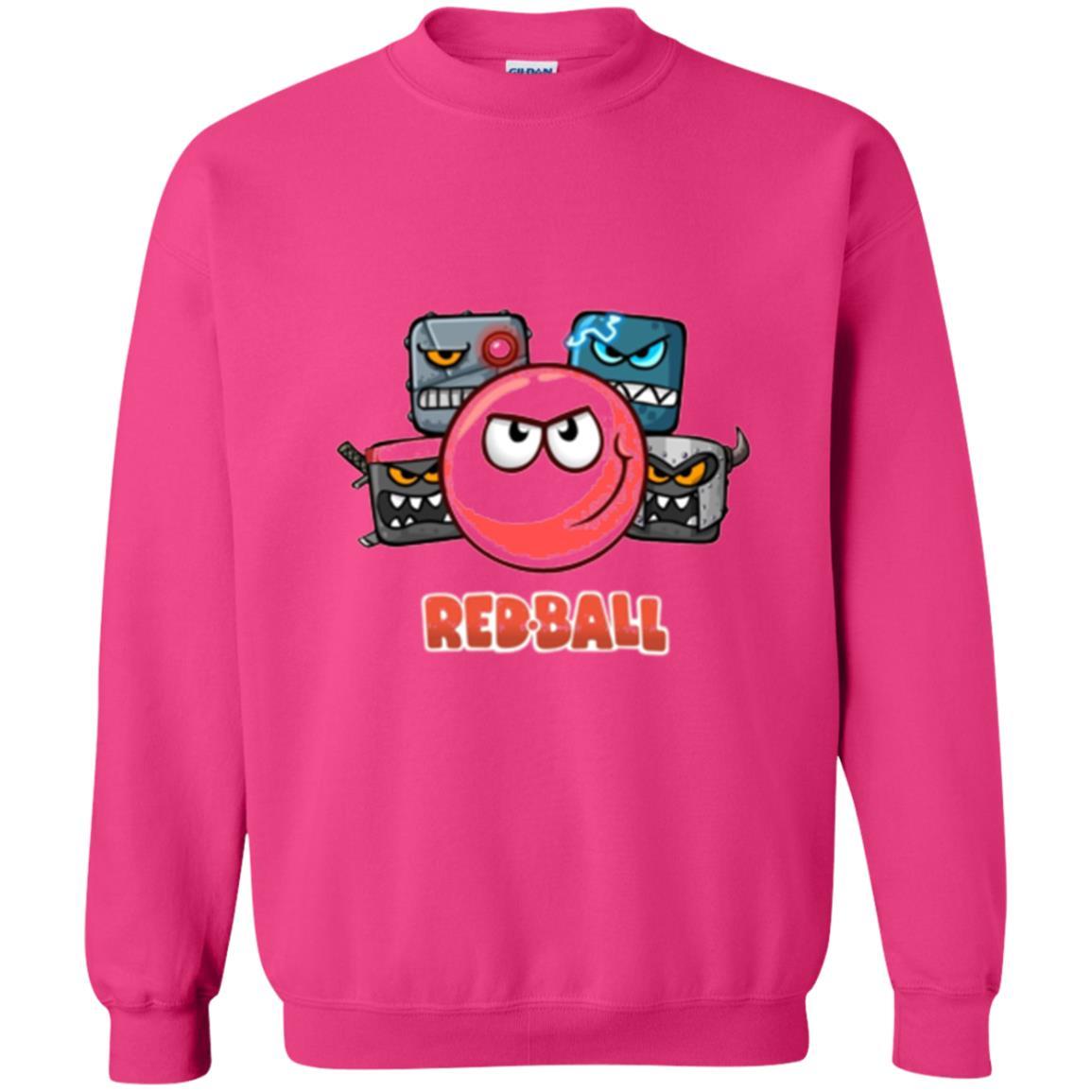 The Crew T-shirt Red Ball 4 T-shirt Heliconia