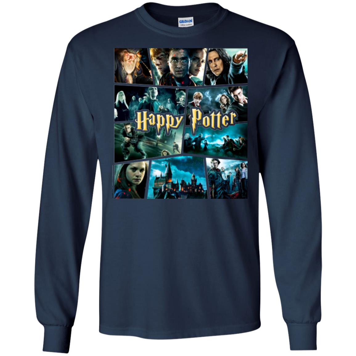 Harry Potter Characters T-shirtG240 Gildan LS Ultra Cotton T-Shirt