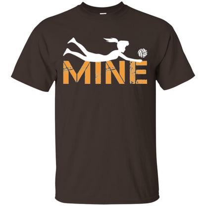 Volleybal Lovers T-shirt Mine Ball Dark Chocolate