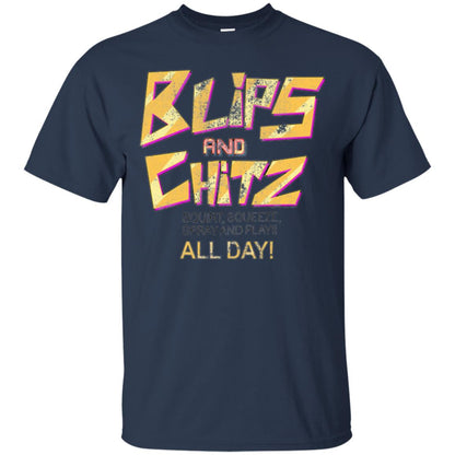Cartoon T-shirt Vintage Blips And Chitz Navy