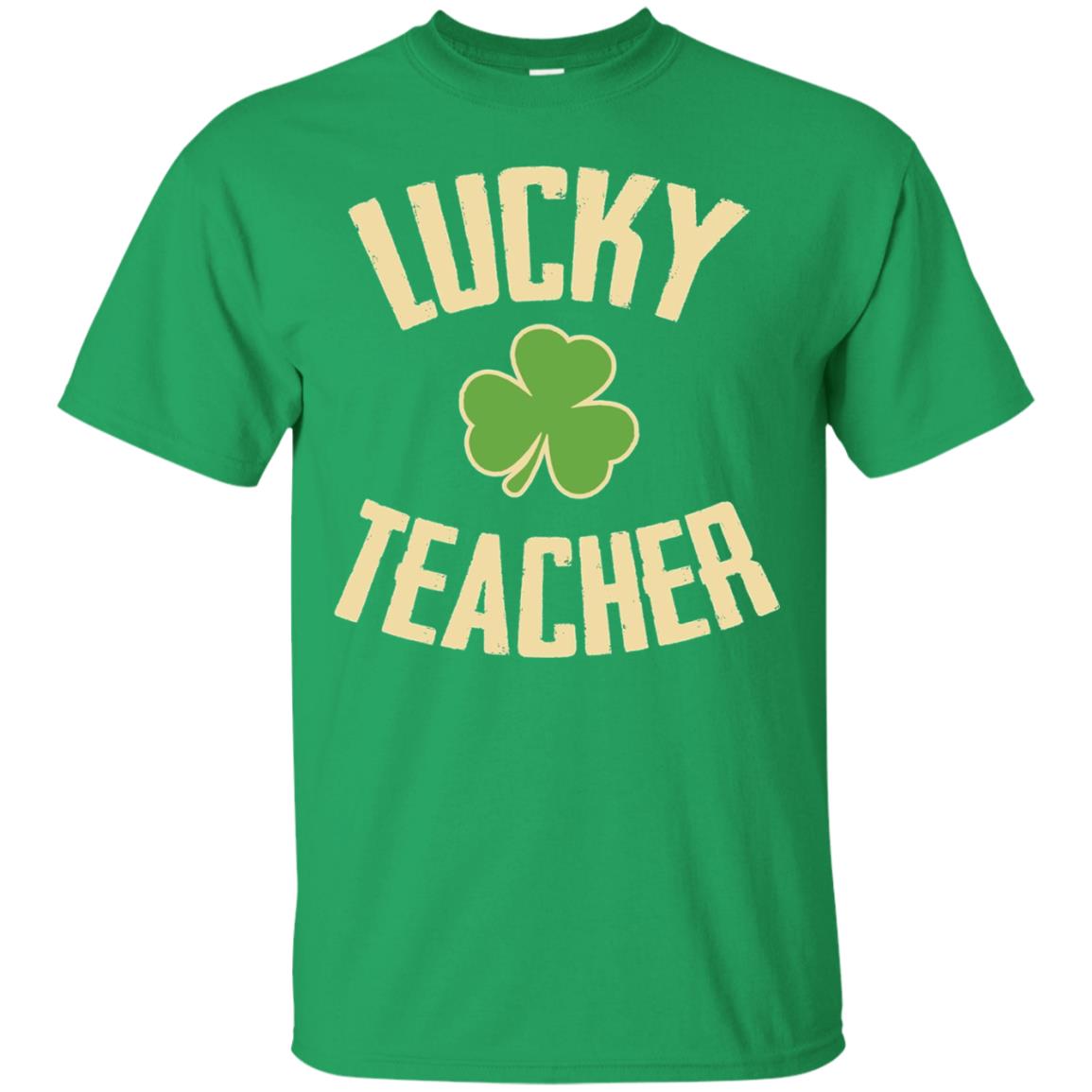 Lucky Teacher Shirt St. Patrick_s Day T-shirt Irish Green