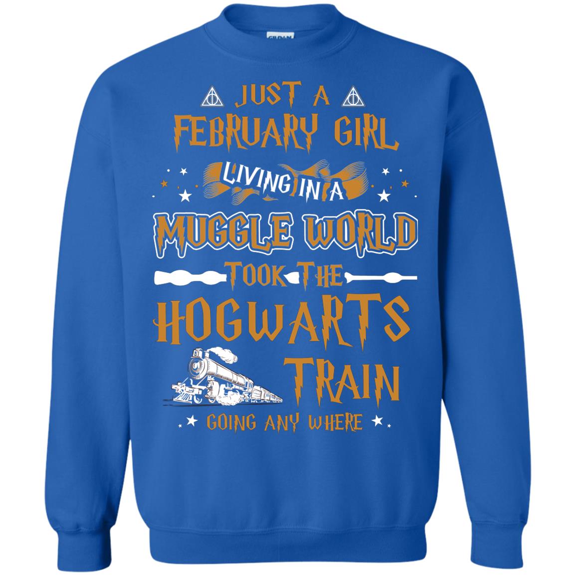 Just A February Girl Living In A Muggle World Took The Hogwarts Train Going Any Where Royal