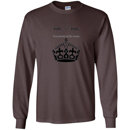 Dilly Dilly True Friends Of The Crown T-shirt Dark Chocolate