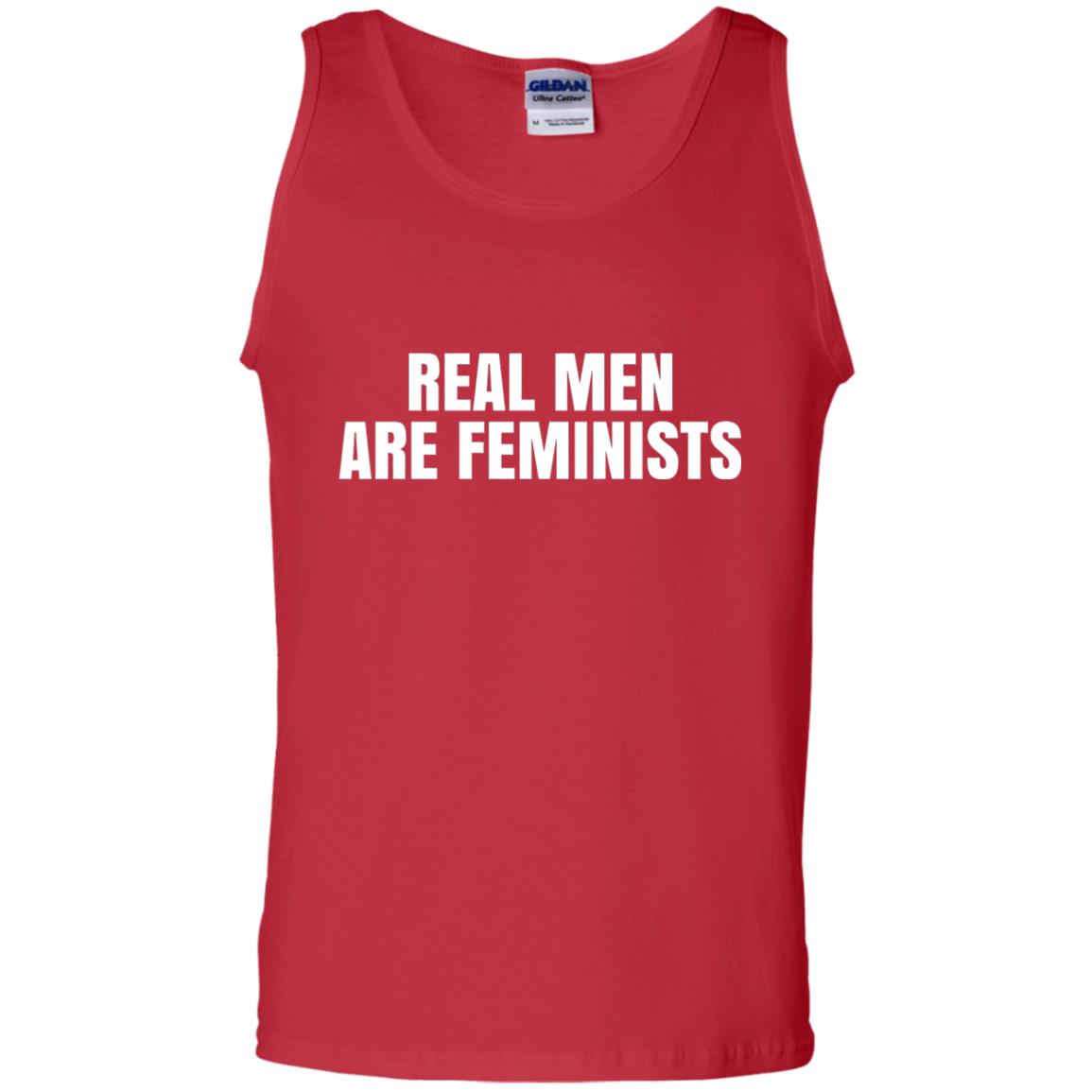 Real Men Are Feminists Feminism T-shirt Red