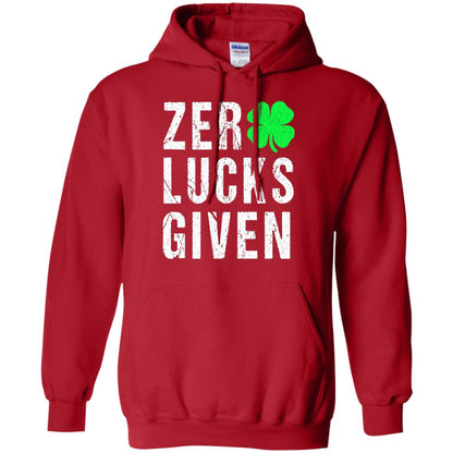 Shamrock Irish Funny Saint Patrick_s Day T-shirt Red