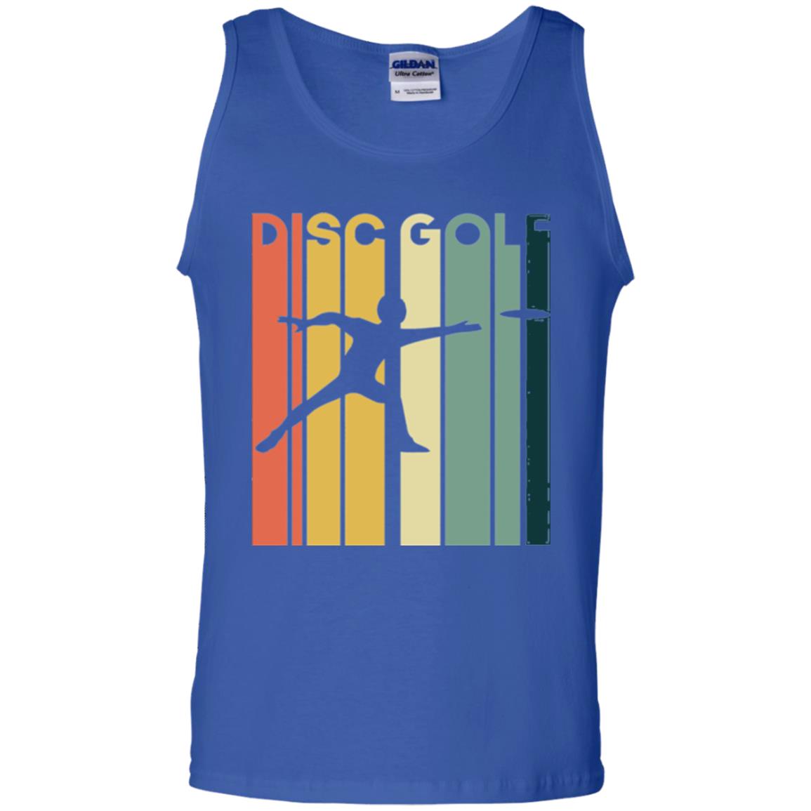 Disc Golf Retro Vintage T-shirt Royal