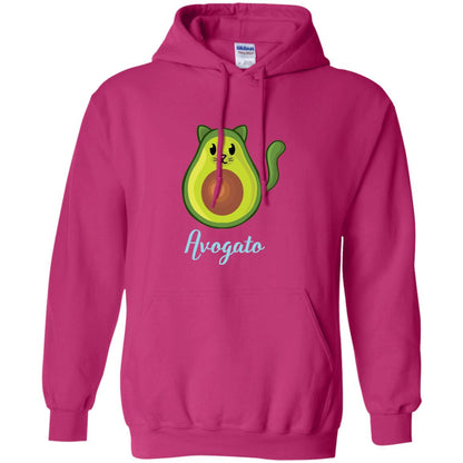 Avogato Avocado Cat Funny Avocato T-shirt Heliconia