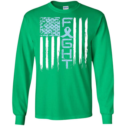 Fight Hope Prostate Cancer Awareness Cancer T-shirt Irish Green