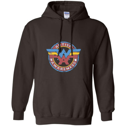 Autism Awareness T-shirt Dark Chocolate