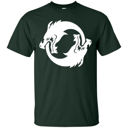 Dargon Lovers T-shirt Overwatch Hanzo Seal Spray Forest Green