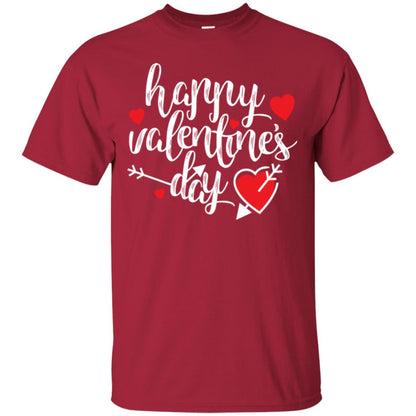 Happy Valentine_s Day T-shirt Cardinal