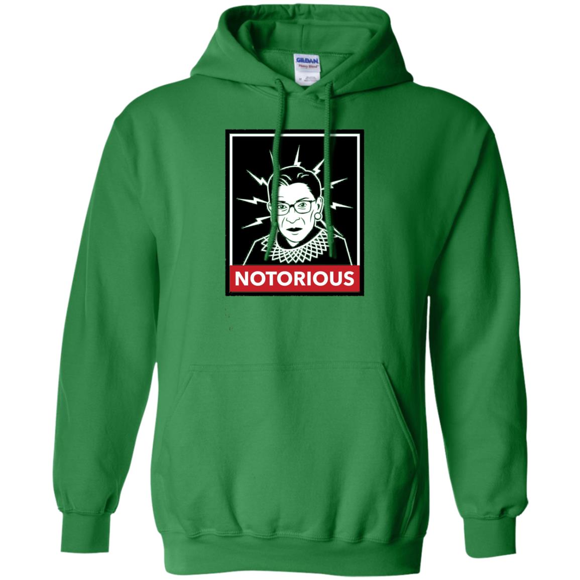 Notorious Ruth Bader Ginsberg Shirt Irish Green