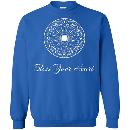 Bless Your Heart Mandala T-shirt Royal