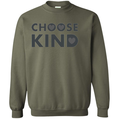 Anti Bullying T-shirt Choose Kind Military Green
