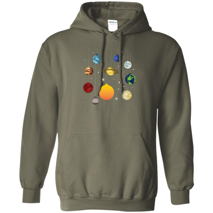 Christmas T-shirt Joy To Universe Christmas Military Green