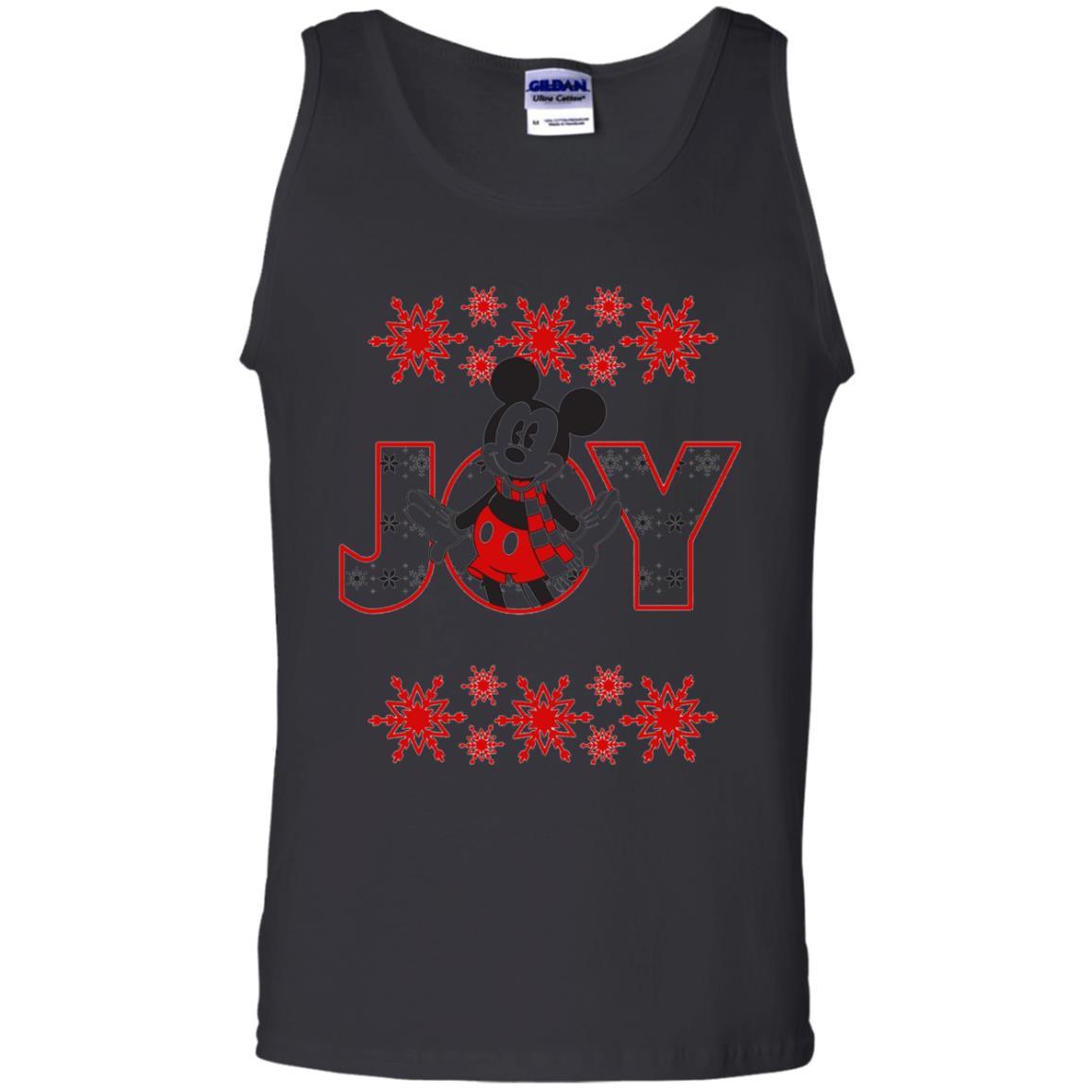 Christmas T-shirt Disney Mickey Mouse Joy Black