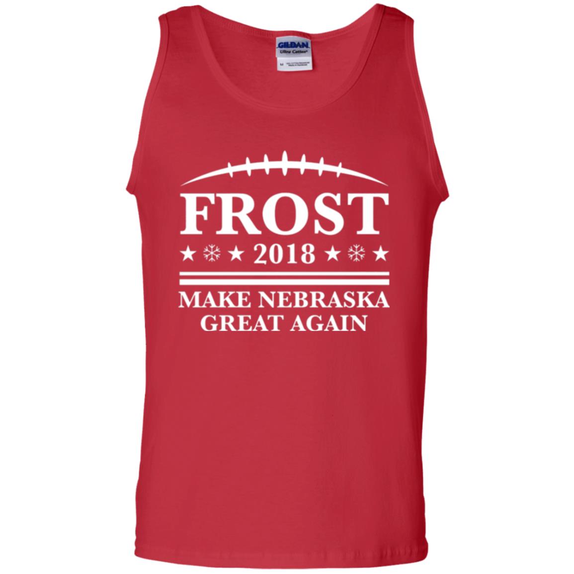 Frost 2018 T-shirt Make Nebraska Great Again Red
