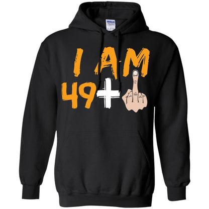 50th Birthday Funny T-shirt I Am 50 Years Old Black