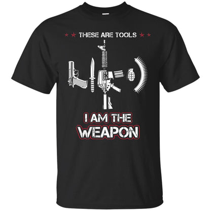These Are Tools I Am The Weapon Shirt Black