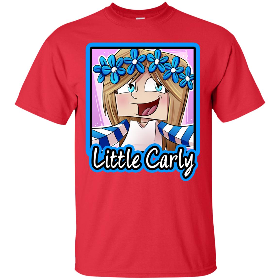 Little Carly Minecraft Little Club Adventures Shirt Red