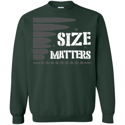 Hunter T-shirt Size Matters Forest Green