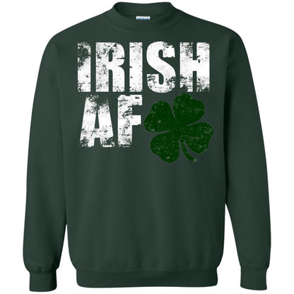 Funny Irish St. Patrick_s Day T-shirt Forest Green