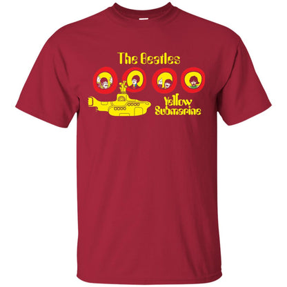 The Beatles Yellow Submarine T-shirt Cardinal