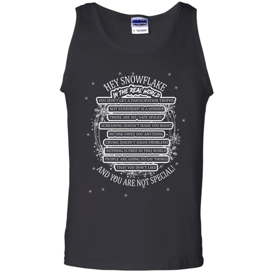 Hey Snowflake In The Real World You Don_t Get A Participation Trophy Military T-shirt Black