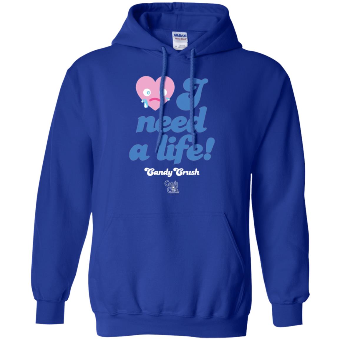 Candy Game T-shirt I Need A Life Royal