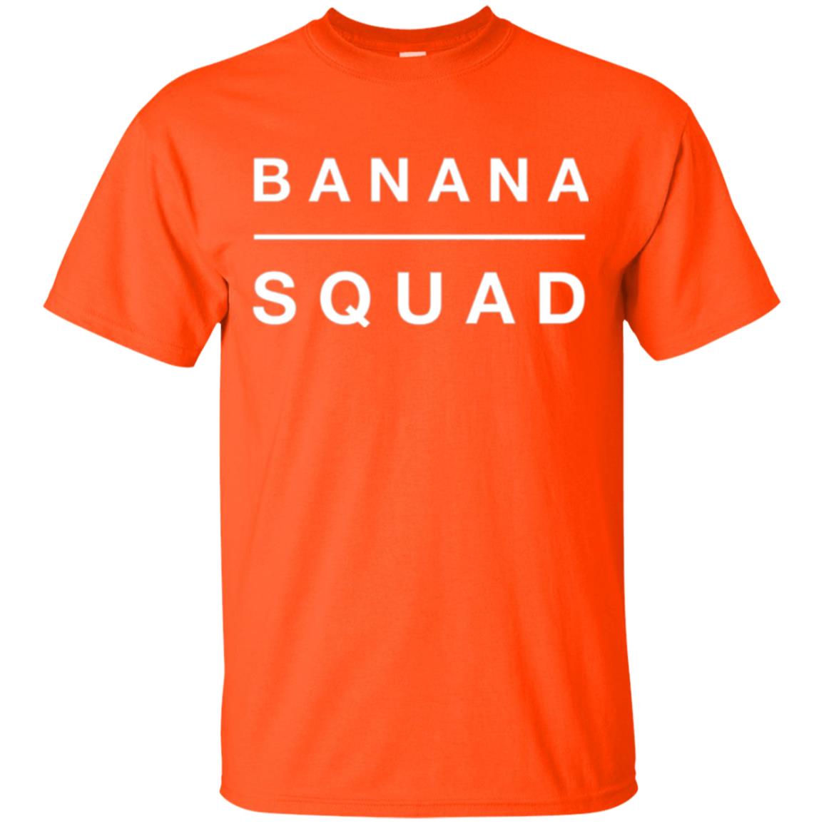 Funny Banana Squad T-shirt Orange