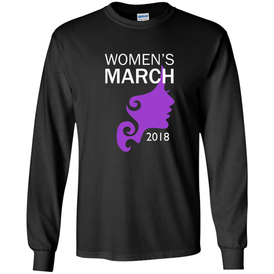 Women's March 2018 T-shirt Black