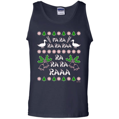 Christmas T-shirt Fa Ra Ra Chinese Duck Dinner Navy