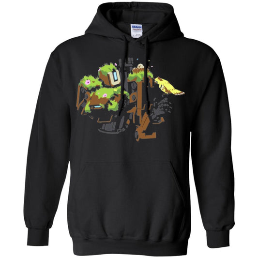 Film T-shirt Bastion Overgrown Spray T-shirt Black