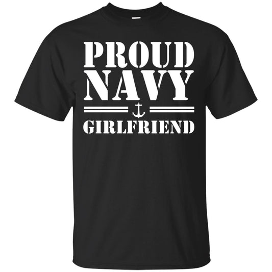 Pride U.s. Army Shirt Proud Navy Girlfriend Black