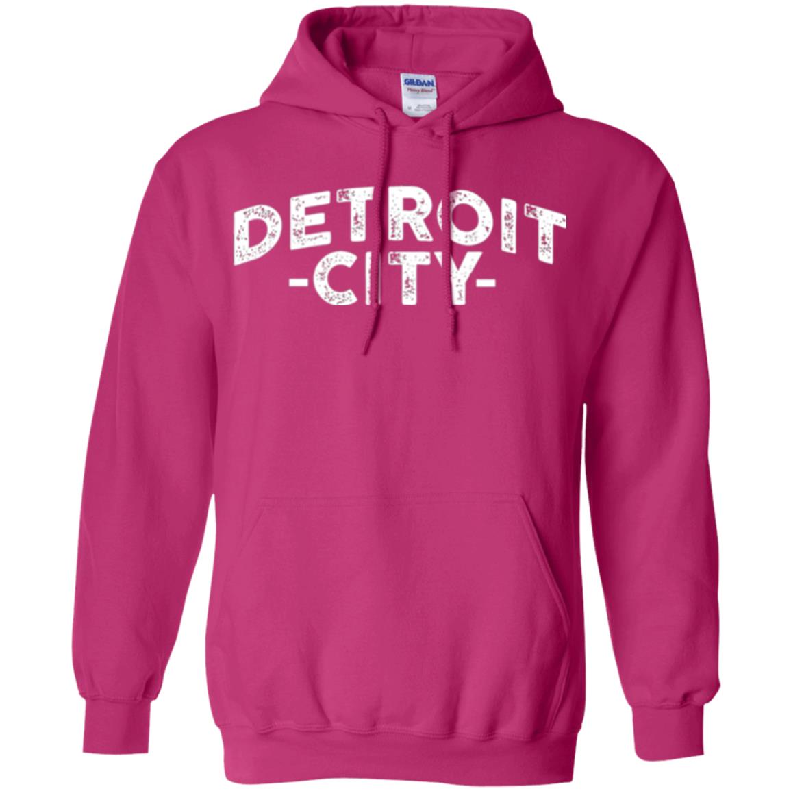 Detroit Michigan T-shirt Heliconia