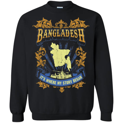 Bangladesh It_s Where My Story Began T-shirt Black