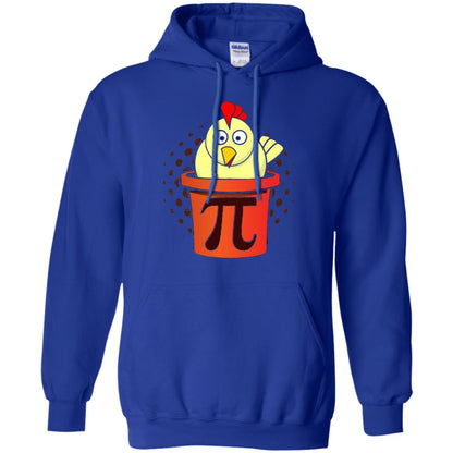 Chicken Pot Pi Funny Math T-shirt Royal