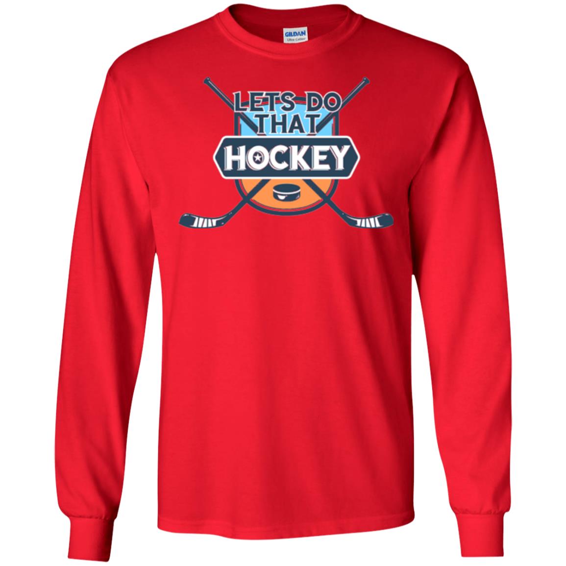 Let_s Do That Hockey T-shirt Red