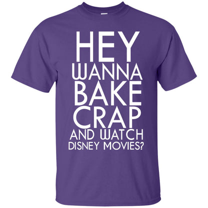 Hey Wanna Bake Crap And Wacth Disney Movie Purple