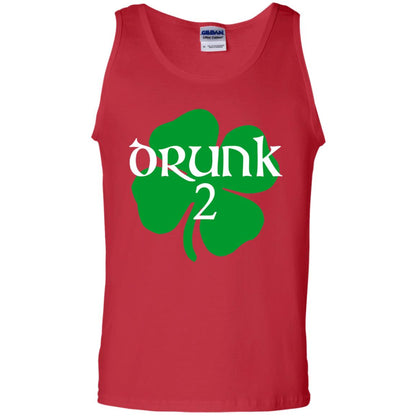 Drunk 2 Lucky Thing St. Patrick_s Day Irish T-shirt Red