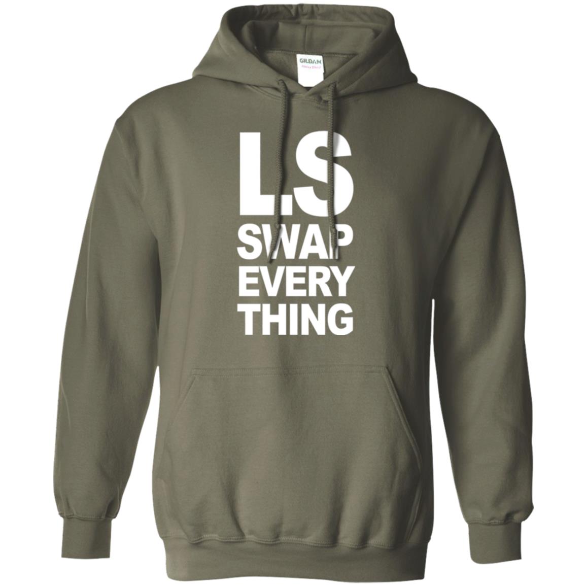Trucker T-shirt Ls Swap Everything Military Green