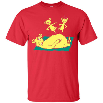 Dr. Seuss Hop On Pop Book Lover T-shirt Red