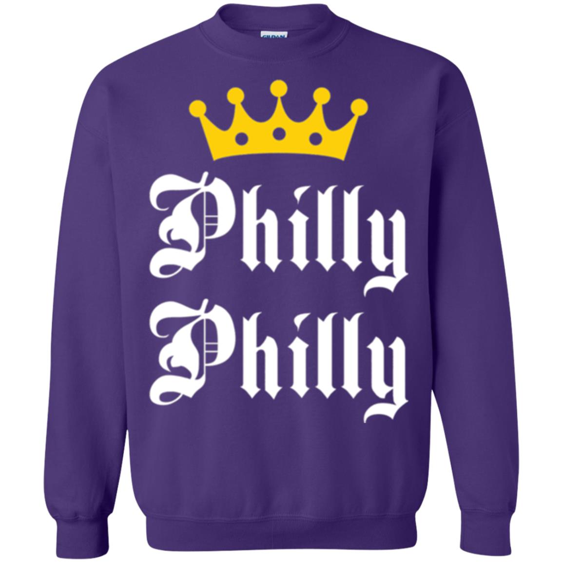 Football Lover T-shirt Philly Philly Philadelphia Football Fan Purple
