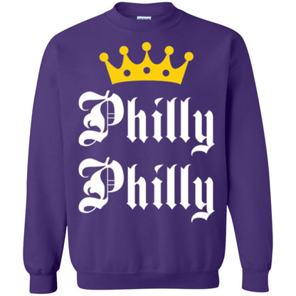 Football Lover T-shirt Philly Philly Philadelphia Football Fan Purple