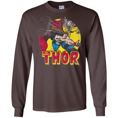 Comic Marvel T-shirt The Mighty Thor Dark Chocolate